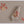 Natural beige linen placemat and napkin set embroidered with red coral and ivory shell, 100% European linen, handcrafted by Plein Soleil.