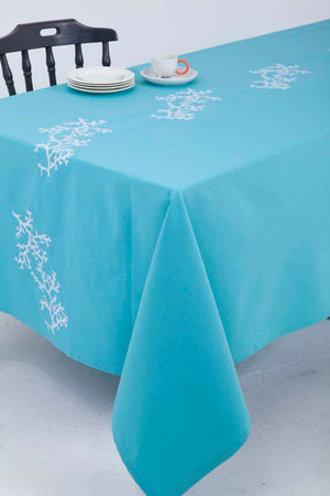 Coral Tablecloth