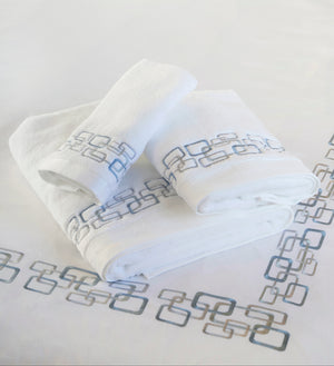 Geometric Bath Towel